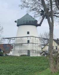 Se retira el andamio – ¡llegan las aspas!